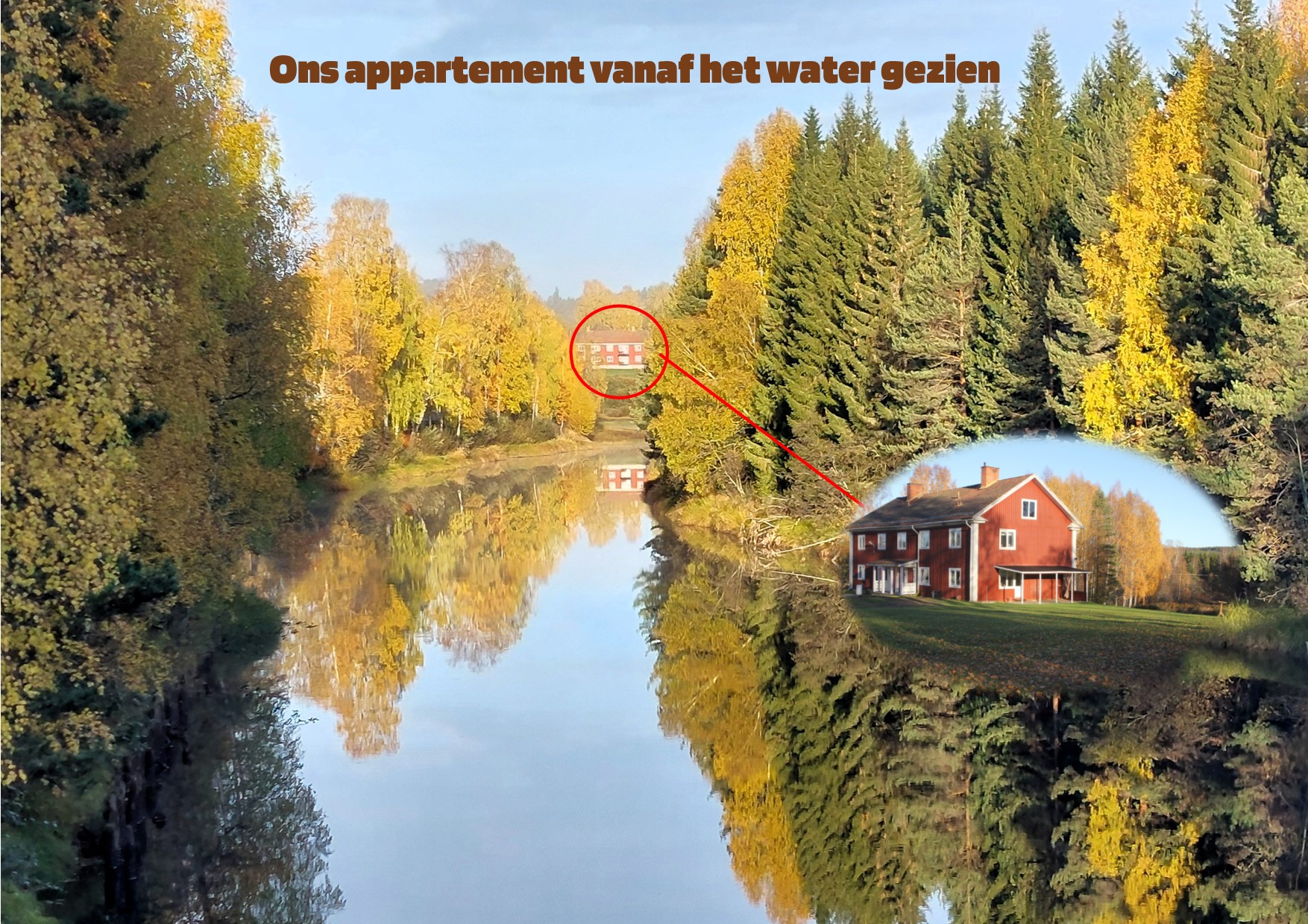 Lilaloppan: ruim appartement met privacy in prachtige omgeving | Zweden